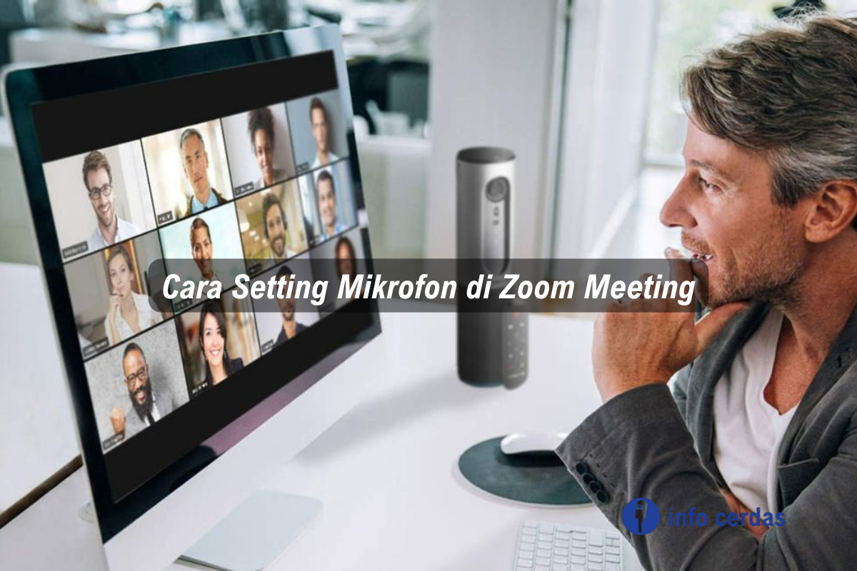 Mikrofon di Zoom Meeting