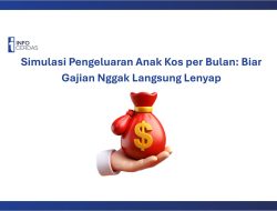 Simulasi Pengeluaran Anak Kos per Bulan: Biar Gajian Nggak Langsung Lenyap!